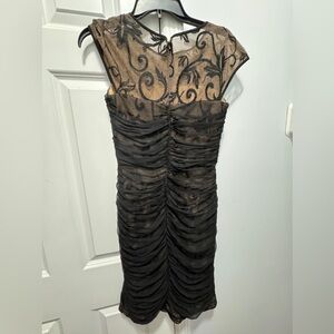 Tadashi Shoji size 4 black dress